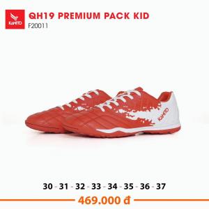 Giày QH19 Pack Kid F20011 trắng đỏ