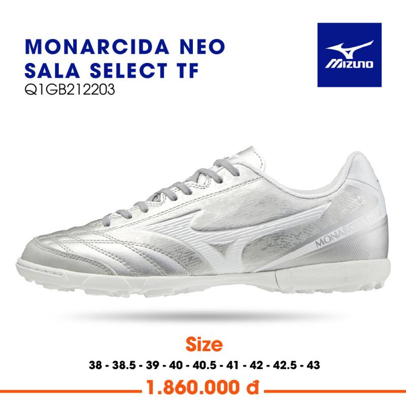 MONARCIDA NEO SALA SELECT TF TRẮNG BẠC